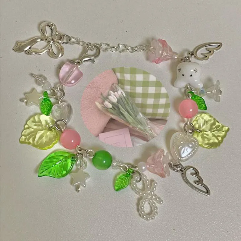 Эстетика розовая зеленая натуральная фотография ручной работы