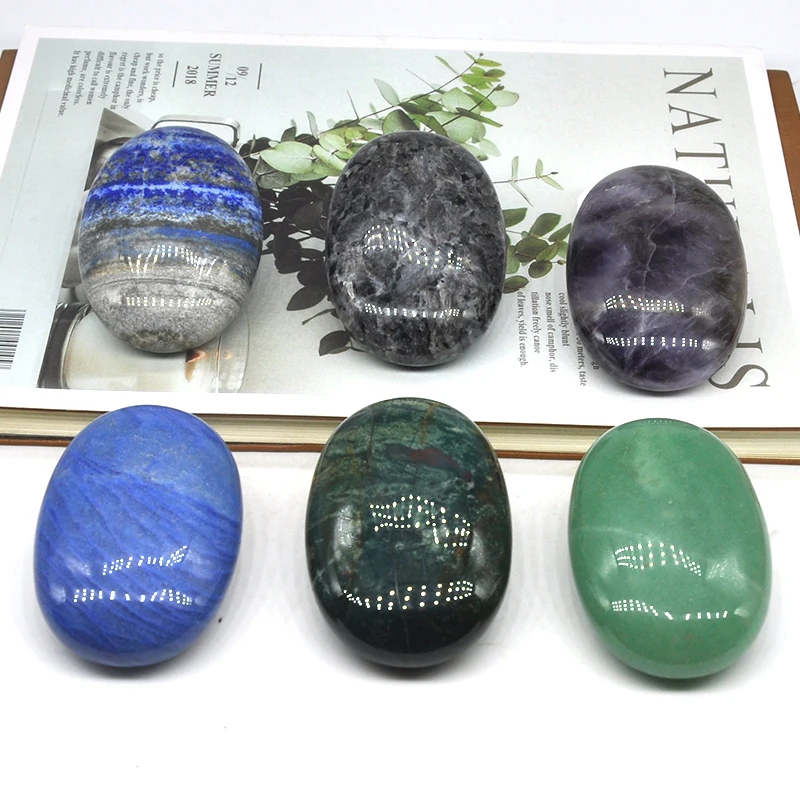 60x40x20 мм волшебный камень, натуральный аметист, розовый кварц, лечебные кристаллы, минеральная ладонь, камень для рук, красота, массажные инструменты, оптовая продажа