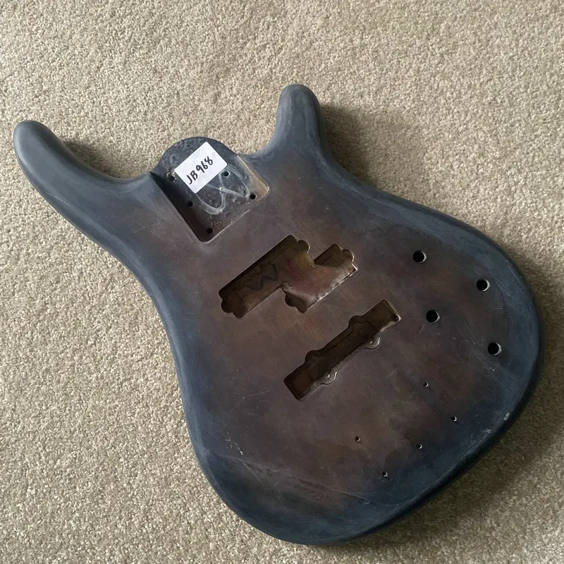 JB968 Коричневый цвет Активные звукосниматели Электрический бас-гитара из