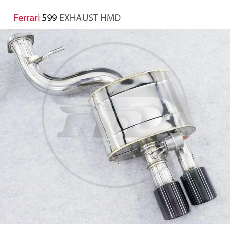Выхлопной шум HMD из нержавеющей стали для автомобиля Ferrari 599 электронный