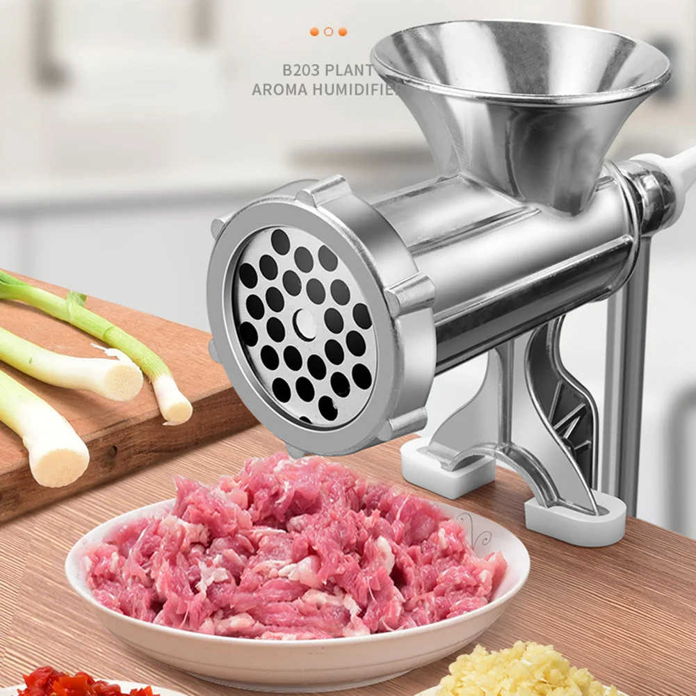 Stainless Steel Manual Meat Grinder Hand Crank Meat Grinding