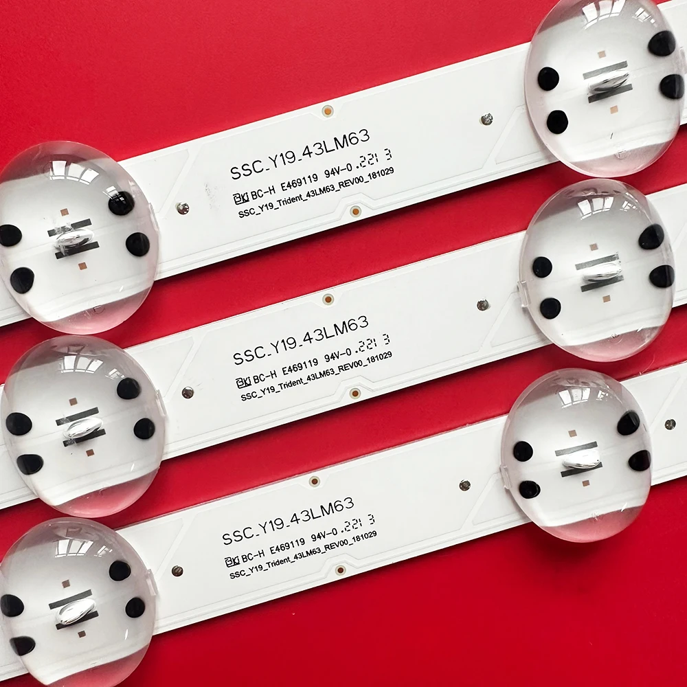 3 шт. новая фотоподсветка для SSC _ Y19 trident_43lm63 43LM6300 43LM6300PLA 43LM6300PSB Y19.43LM63 EAV64592301