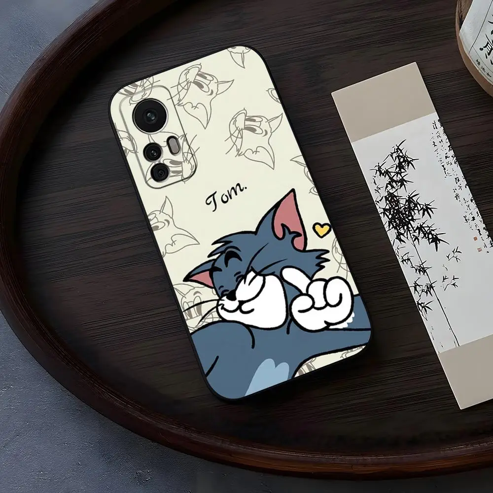 Телефонный чехол J-JerryS T-TomS для Xiaomi Redmi Note 13 14 10 12 Pro POCO X5 F4 F5 11T Lite Ультратонкий