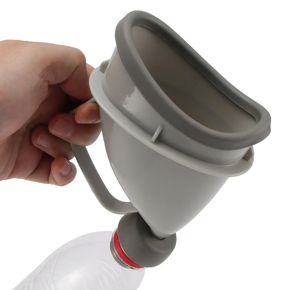 

Дорожный портативный писсуар унисекс для взрослых, горшок для мочи, воронка для мочки, стоячий туалет для мужчин и женщин, портативный писсу...