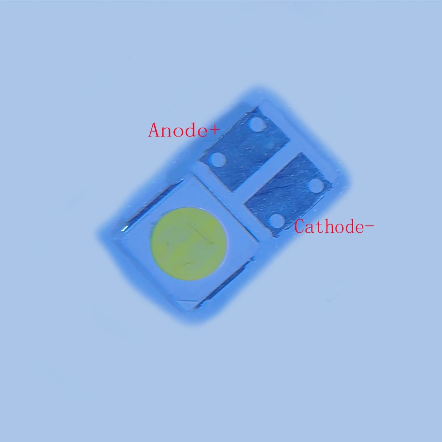 

100 шт. 2 Вт SMD LED 3030 6В холодного белого цвета для ремонта телевизоров