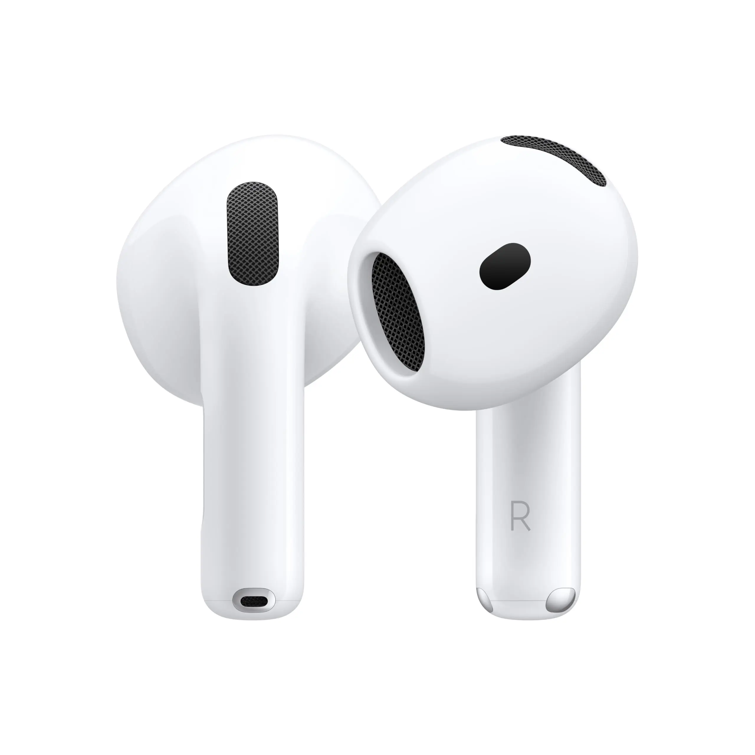 Фото Беспроводные наушники Apple AirPods 4, с активным шумоподавлением, адаптивное аудио, режим прозрачности, космическое аудио, беспроводная зарядка №2