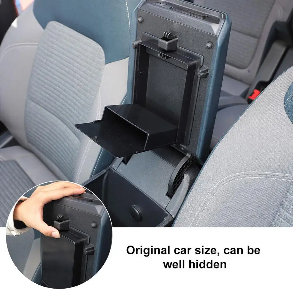 

For Ford Bronco 2021+ Interior Armrest Console Storage Box Storage Organizer Accessories Tray Interior Car Box Holder D1A0