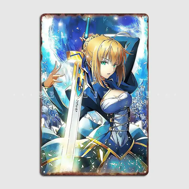 

Fate Stay Night Metal Sign Bar Cave Pub Designing Poster Tin Sign Posters