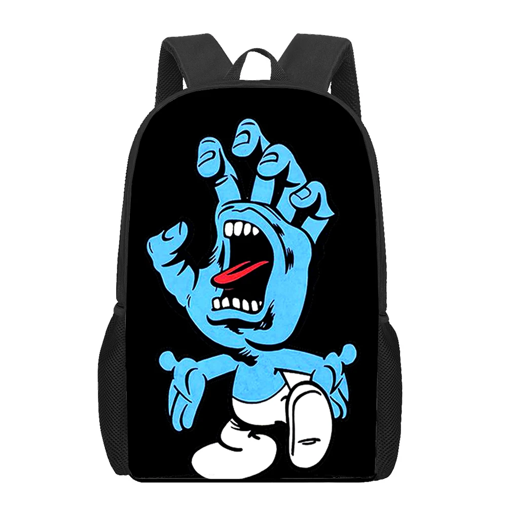 Art Backpack For Girls Primary Students Pattern School Bags 