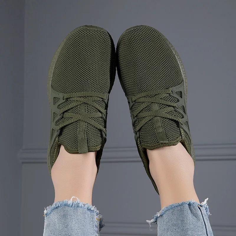 Summer Hot Selling Men Running Sneaker Mesh Men's Sport Shoes Lightweight Cheap Women Outdoor Training Shoes Plus Size 32-47