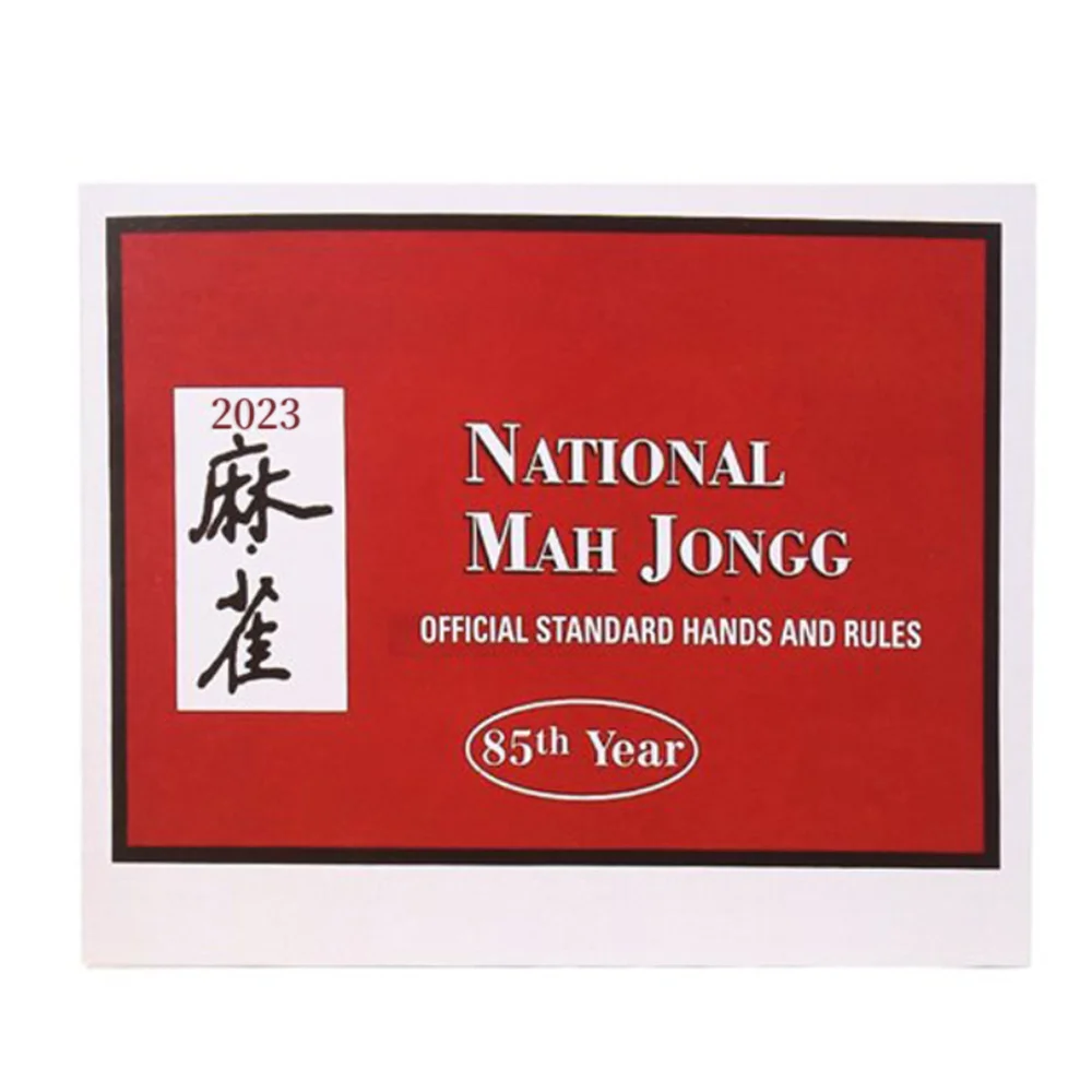 

Rule Card Paper Mahjong Card Durable Official Hands League Card Mah Jongg League Cards High-quality Reusable Mahjong Rule Card