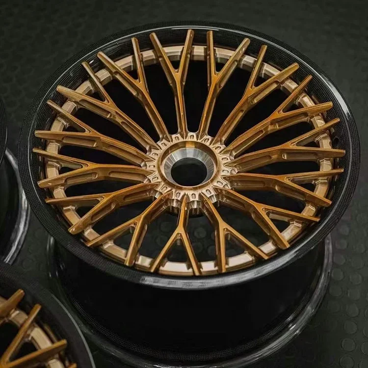 Кованые колеса для пассажирских автомобилей из углеродного волокна