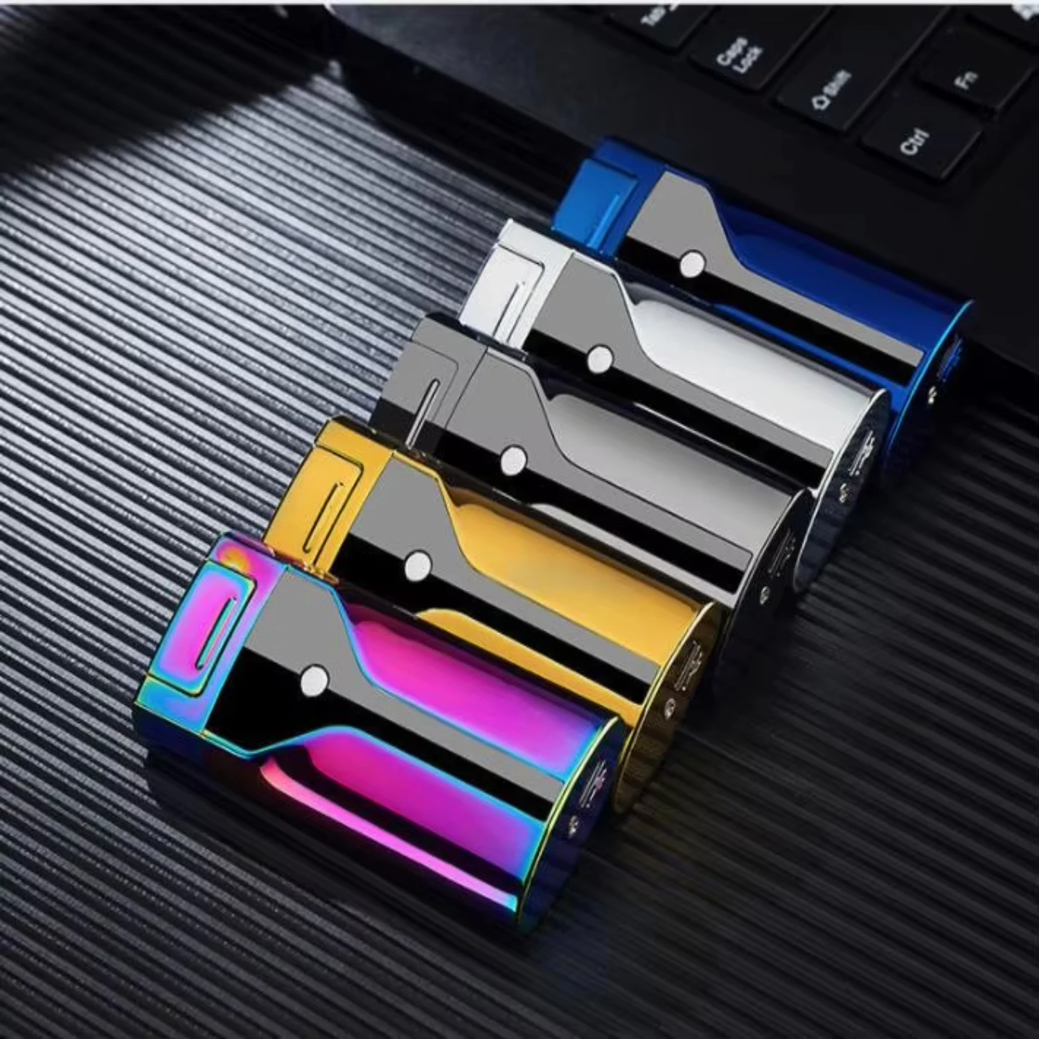 Зажигалки Печать USB Сигарета Плазма Cakmak Электронный Цинковый Сплав