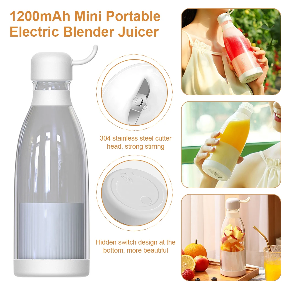 

Mini Electric Juicer Portable Blender Fruit Mixers Fruit Extractors Multifunction Juice Maker Machine Blender Smoothies Mixer