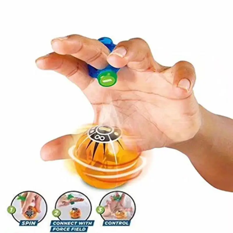 

Волшебный шар на кончик пальца, магнитные кольца, контролируемый Спиннер, мяч, креативные детские развивающие игрушки, двойная битва, игрушка для снятия стресса