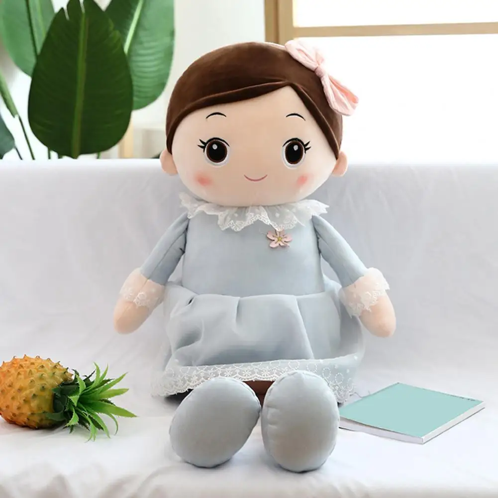 

Plush Girl Doll Not Deformed Lightweight Fully Filled Stuffed Doll Baby Soft Plush Toys Baby Plush Toy for Christmas