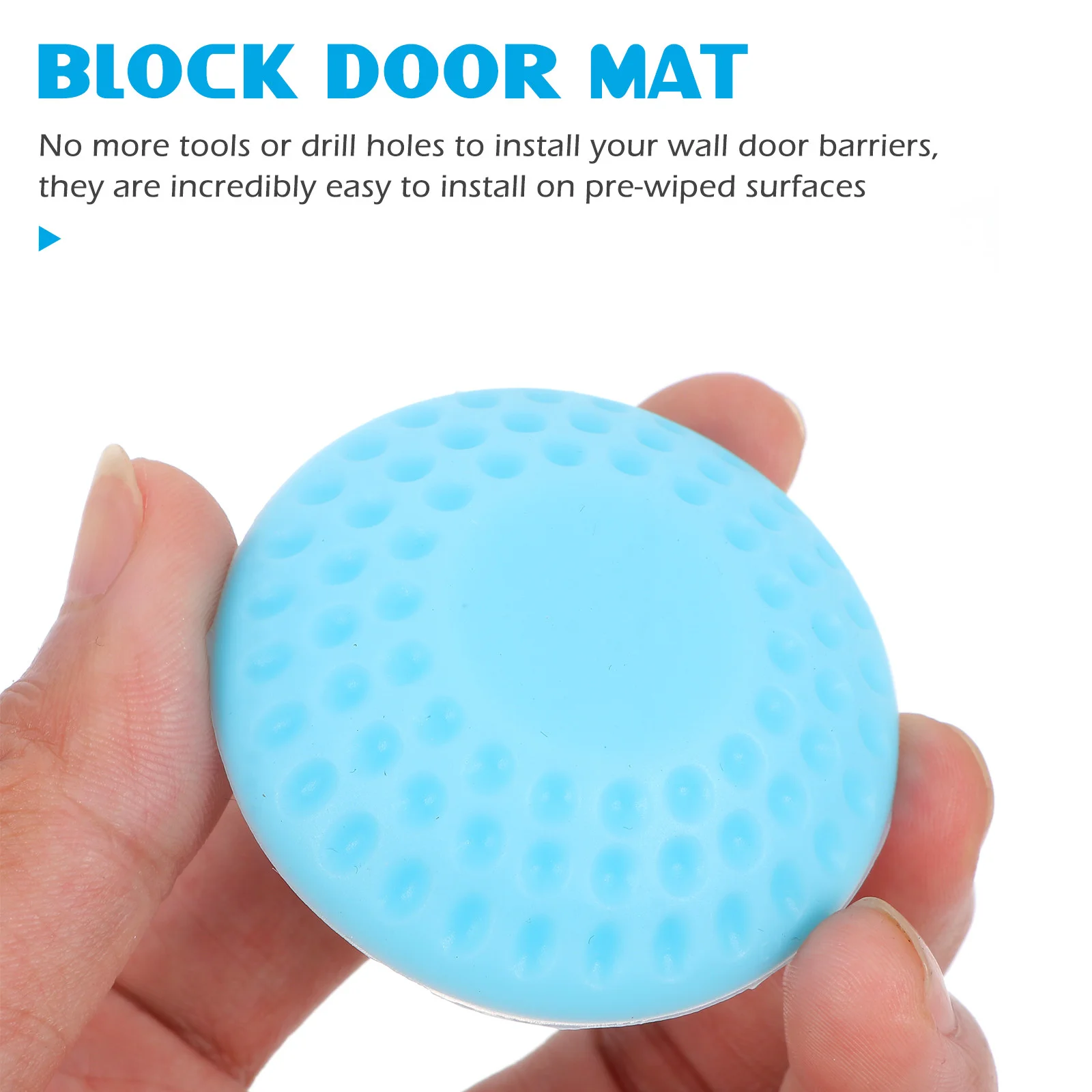 5 шт. дверной стопор коврик для защиты от падения дверей ручка настенный бампер