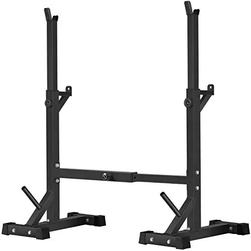 

Squat Stand,Barbell ,Bench Press Stand Home Gym Adjustable Weight 550Lbs