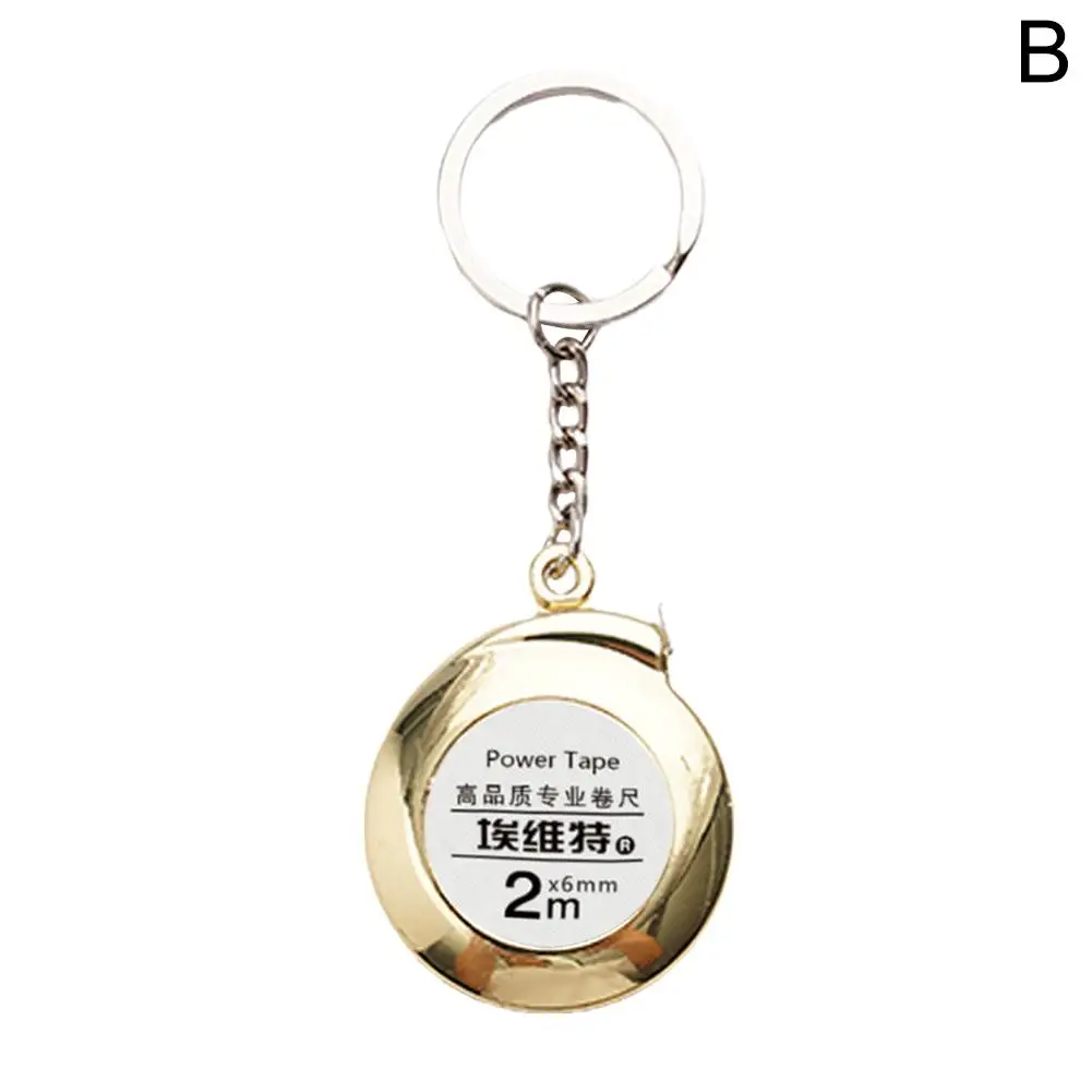 

2-метровая рулетка с метрической и императорской выдвижной линейкой и брелком, мини-швейные измерительные приборы, портативные