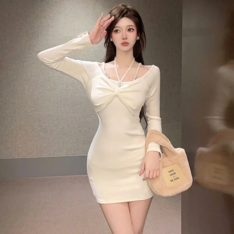 2023 сексуальные чистые женские платья Desire в эстетике Юго-Восточной Азии оптовая