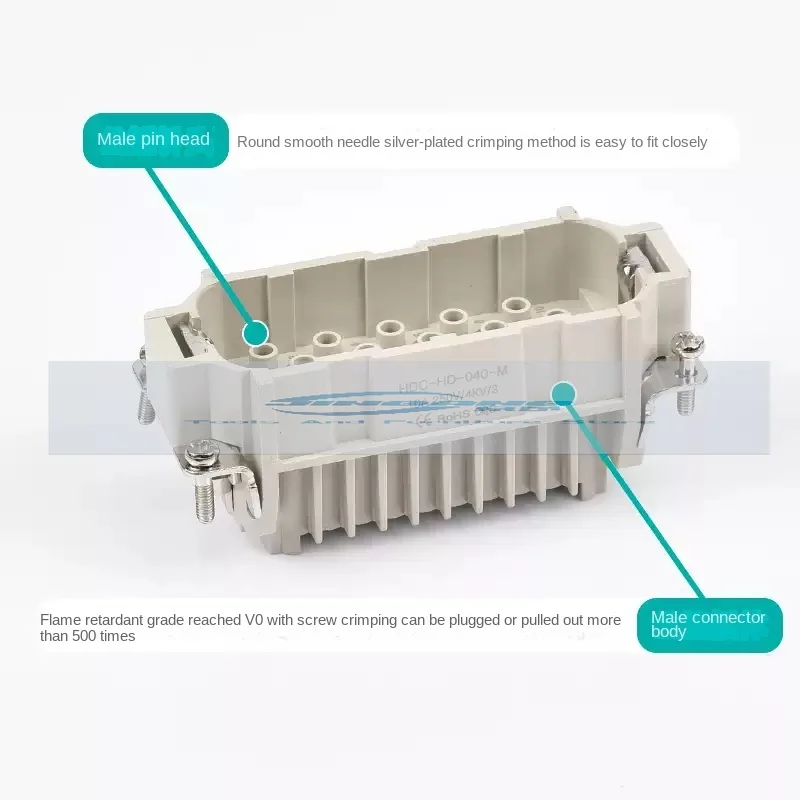 Соединитель кронштейна робота EUROMAP67 50-pin для литья под давлением 50-жильный евро