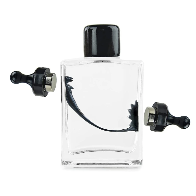 

Ferrofluid Display Toy Ferrofluid Magnetic Display Bottle Table Decoration Dynamic Landscape Creative Desk Toy Ornament