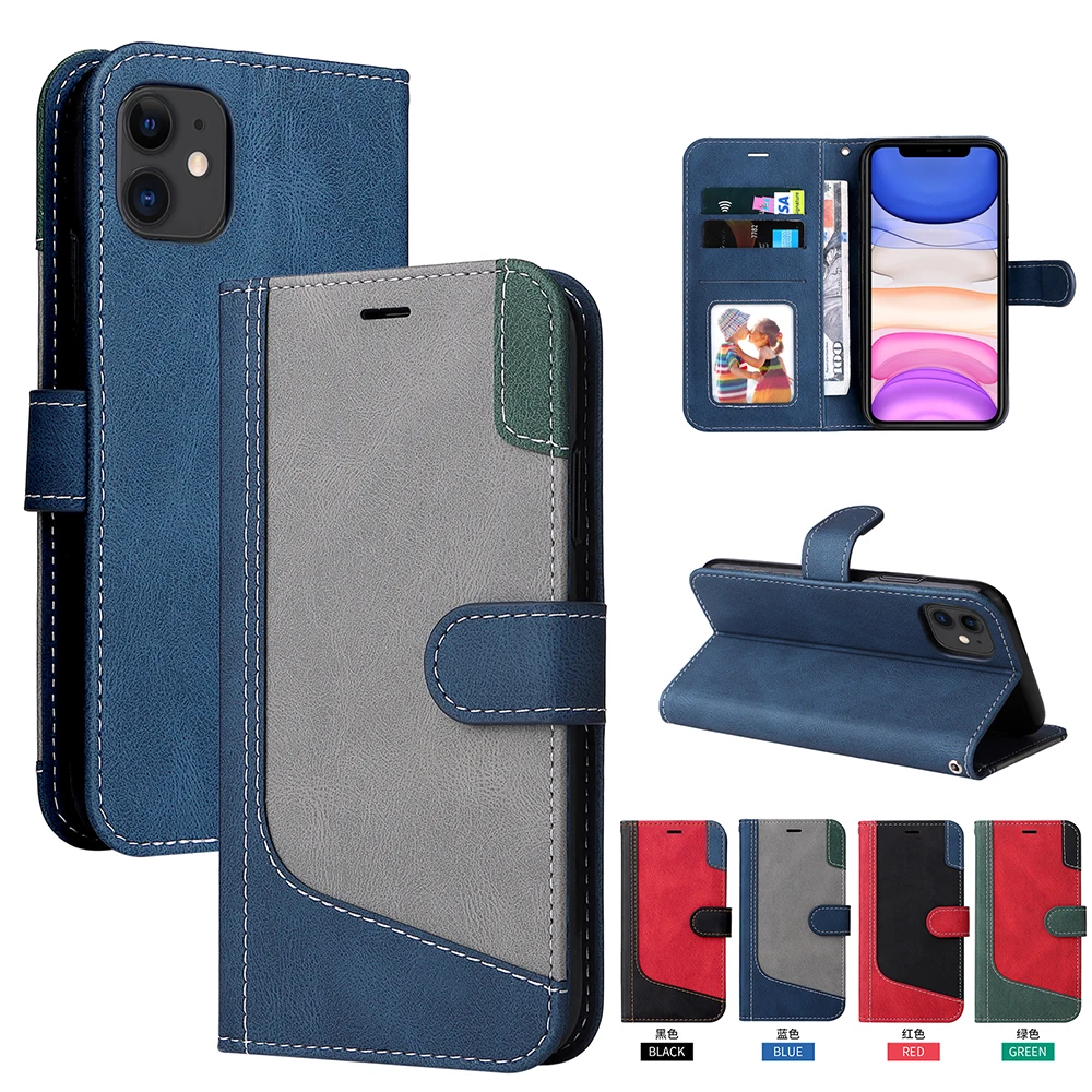 

Colorful Case For OPPO A96 A95 A94 A93 A92S A74 A73 A55 5G A54 A33 A32 A16 A5 A9 2020 A11N A7 AX7 A7N A5S AX5S Card Holder Cover