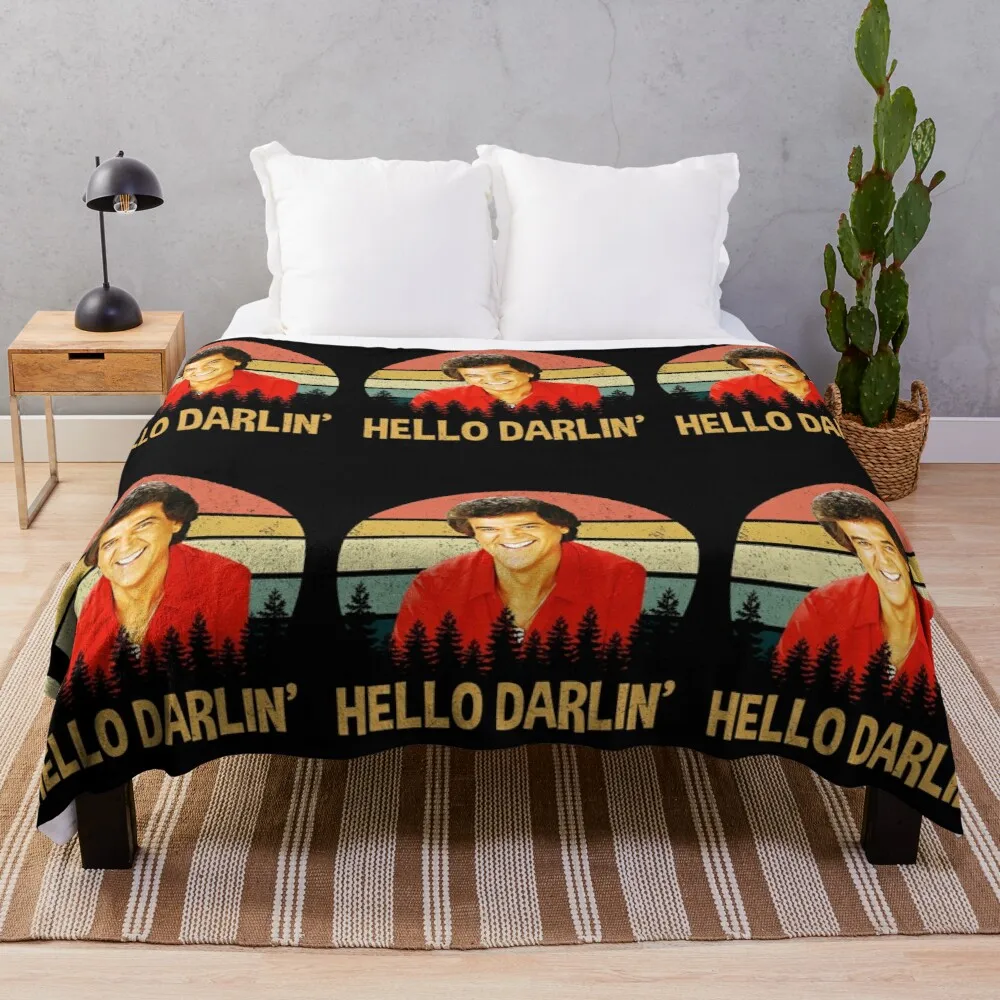 

Винтажное Подарочное одеяло Conway Hello Darlin', пушистое одеяло