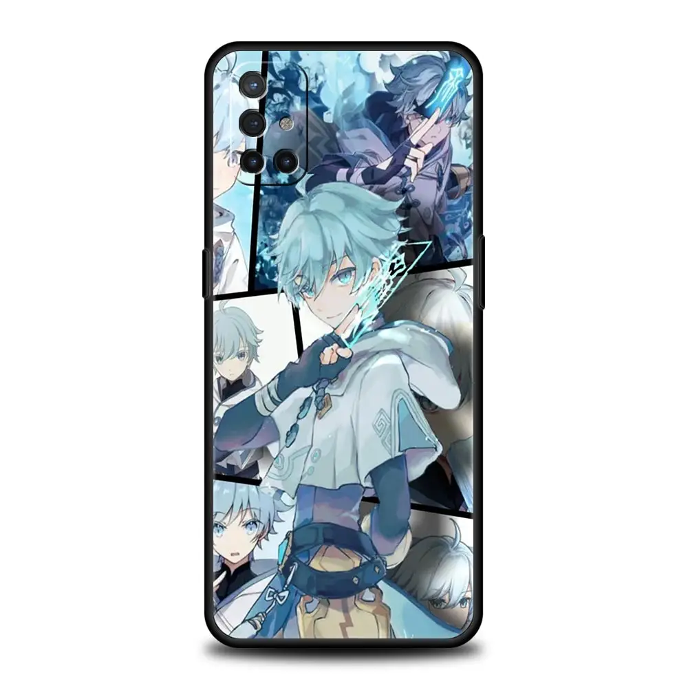 Чехол для телефона OnePlus 11 10 9 Pro 9T 12R 10R 9R 9RT 10T 8 7 6T 7T Nord 2T CE 2 5G N200 N10 N100 мягкий чехол Genshin