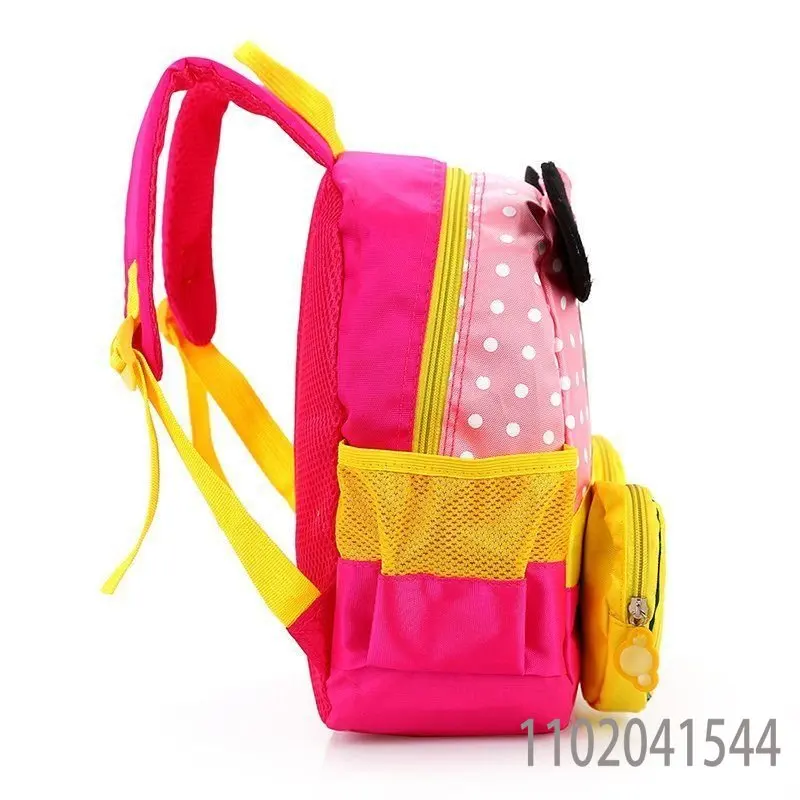 Disney Schoolbag for Primary School Students Cute Minnie Kids Backpack for Girls Preschool Backpack Toddler Free Shipping