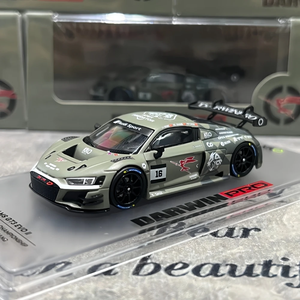 Фото В наличии: Коллекционная масштабная модель автомобиля Kiloworks 1/64 R8 lms GT3 EVO II. №3