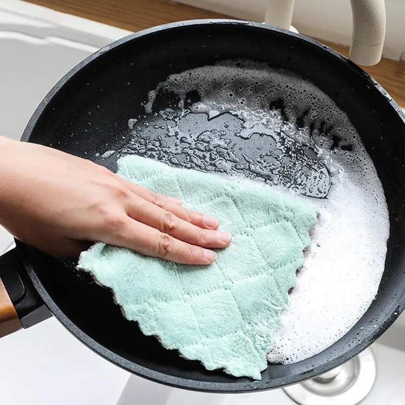 

Супервпитывающая кухонная салфетка из микрофибры, антипригарное масло, салфетки для мытья посуды, столовое полотенце