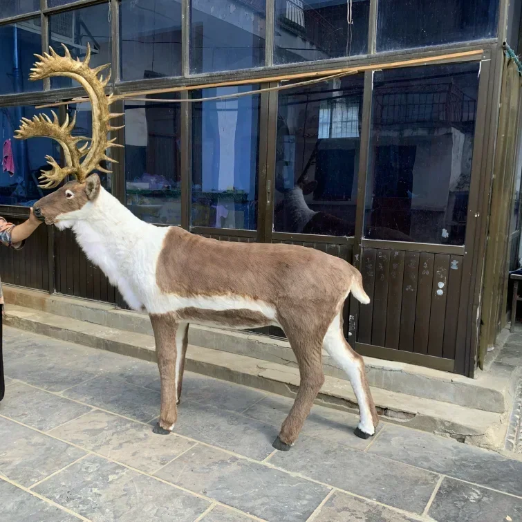 Декор без ненастояния для эстерини Grandi giocattoli...” Ornamento di renna a grandezzaetà