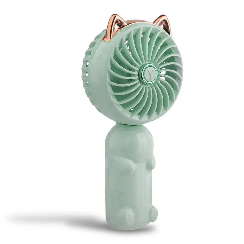 

Hand Held Fan Mini Handheld Fan Portable Rechargeable Personal Handheld Fan With 3 Speed Cute Powerful For Travel Camping Work