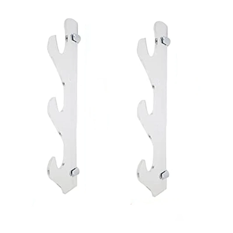 

Acrylic Wall Mount Three Layer Samurai Sabre Sword Display Stand Lightsaber Holder Samurai Sword Holder
