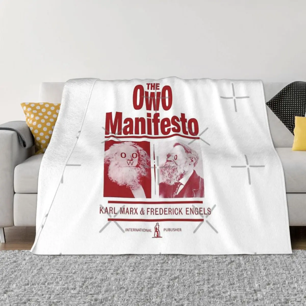 Одеяло OwO Manifesto 100% Полиэстер