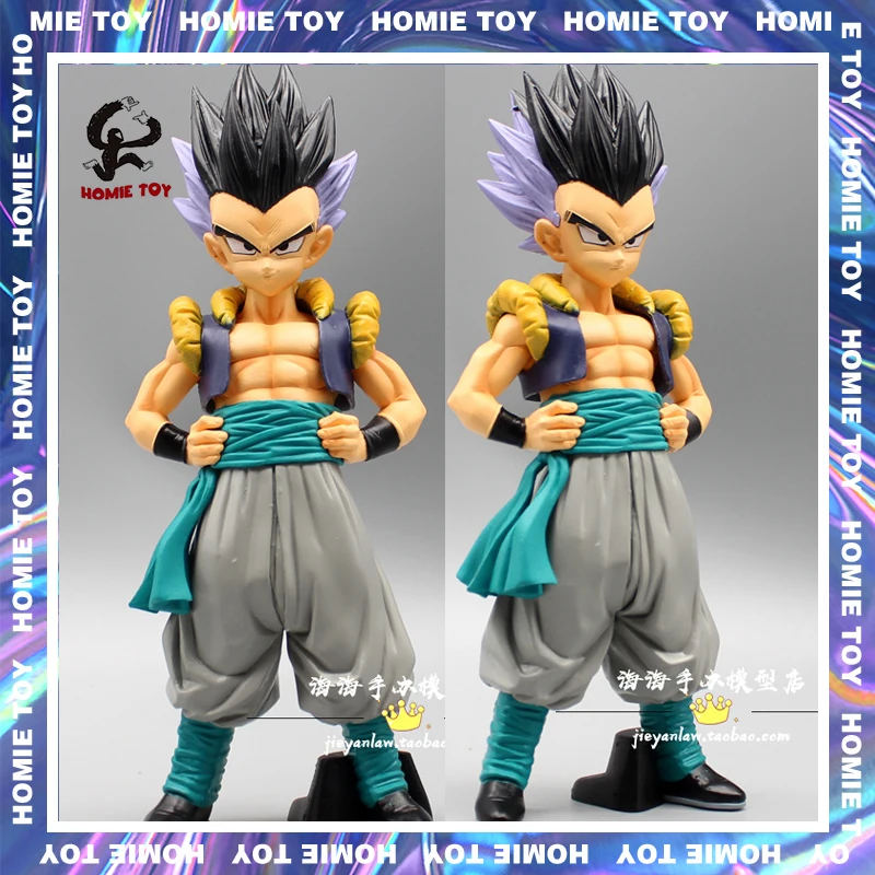 Anime Dragon Ball GT Super Saiyan  Figure Gotenks Torankusu 21cm Action Figure Collection Statue Model Figurine Doll Toys