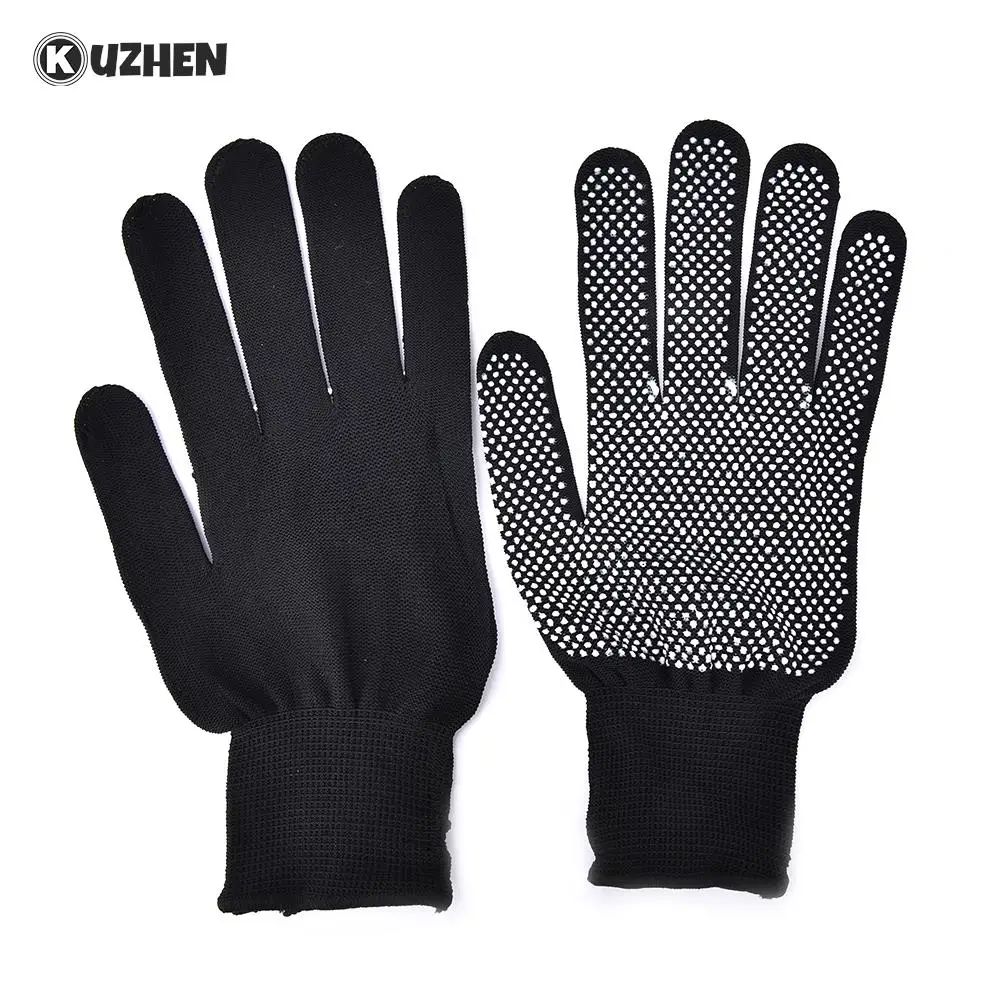 

1Pair Thermal Styling Gloves Hair Straightener Perm Curling Hairdressing Heat Resistant Finger Glove Hair Care Styling Tools