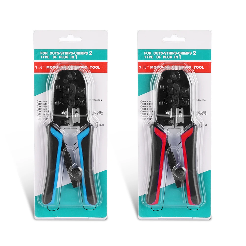Обжимные Щипцы RJ45 RJ11 для сетевого кабеля Ethernet LAN резки и зачистки 6P 8P Φ/Φ |