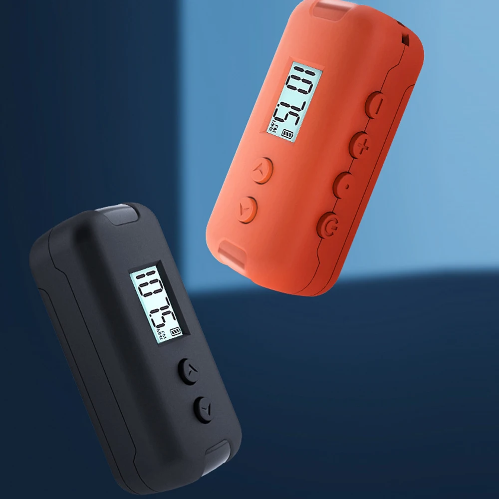 Портативный мини-радиоприемник 50-108 МГц с ЖК-дисплеем 3 5 мм дисплей времени для