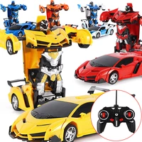new 2 in 1 rc car toy transformation robots car driving vehicle sports cars models remote control car rc toy gift for boys toy