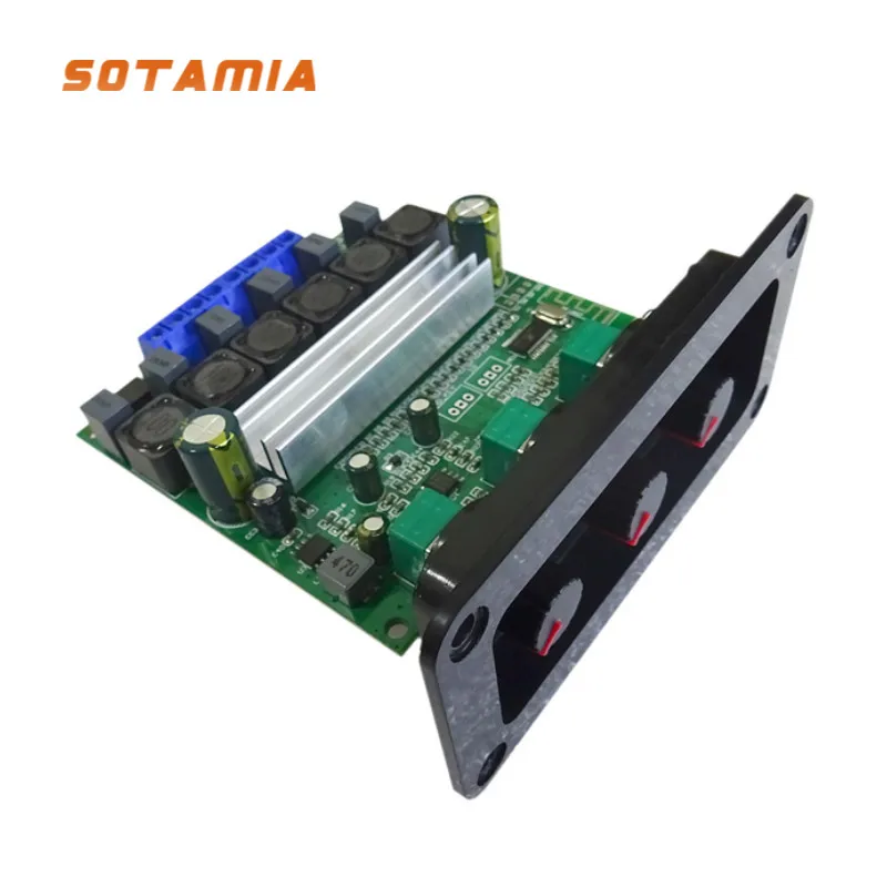 

SOTAMIA TPA3116D2 Bluetooth 5.0 Subwoofer Stereo Amplifier 50Wx2+100W 2.1 Amp DIY Smart Home Power Amplifier Audio Board