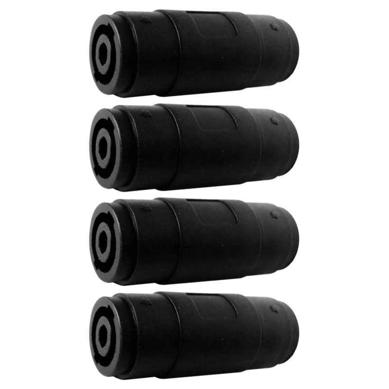 

4Pin Speaker/Amp Speakon Female To Female Plug Jack Straight Coupler Cable Connector (8 Pack)
