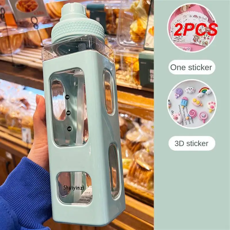 

2 шт., пластиковая бутылка для воды, 700 мл