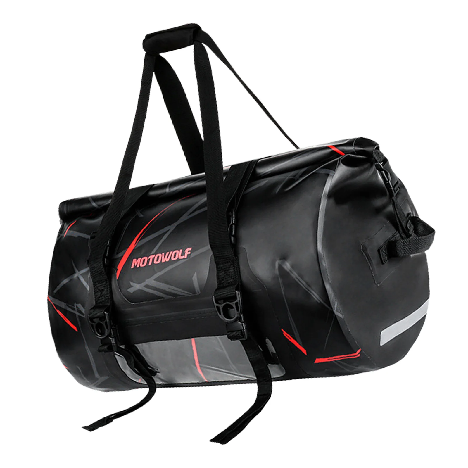 

Motorcycle Side Bag Bike Bags For Rear Carrier Water-Resistant Tear-Resistant Industrial Grade Ballistic Nylon With Adjustable