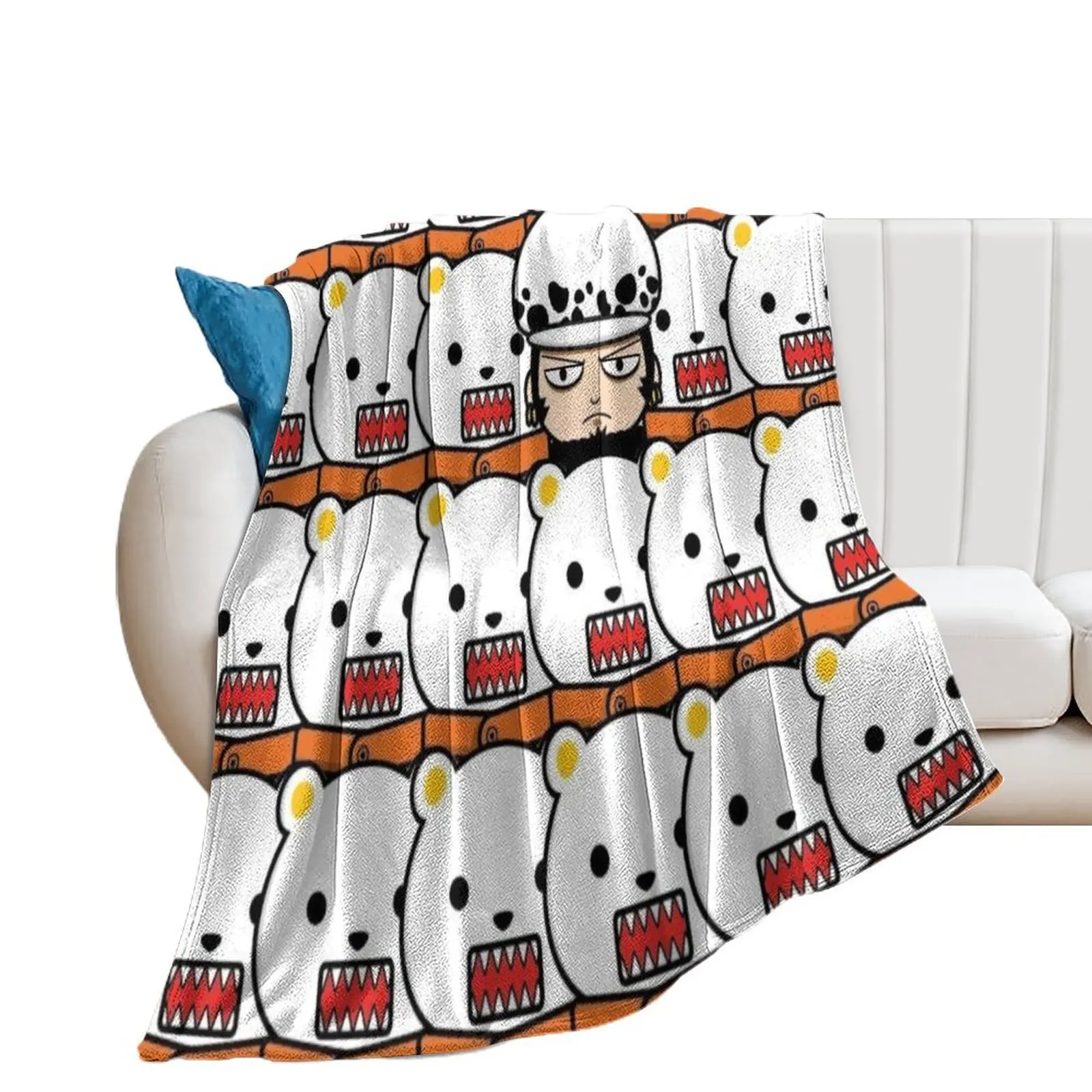 Одеяло Trafalgar Law x Bepo роскошное одеяло в стиле манга покрывала одеяла