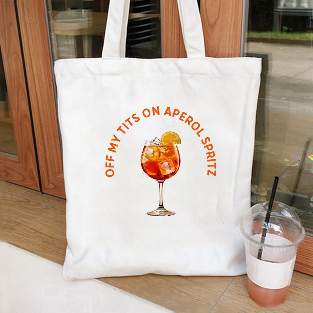 Женская Забавная Сумка-тоут Через Плечо Отк Мои Обсиди На Aperol Spritz С Коктейльным