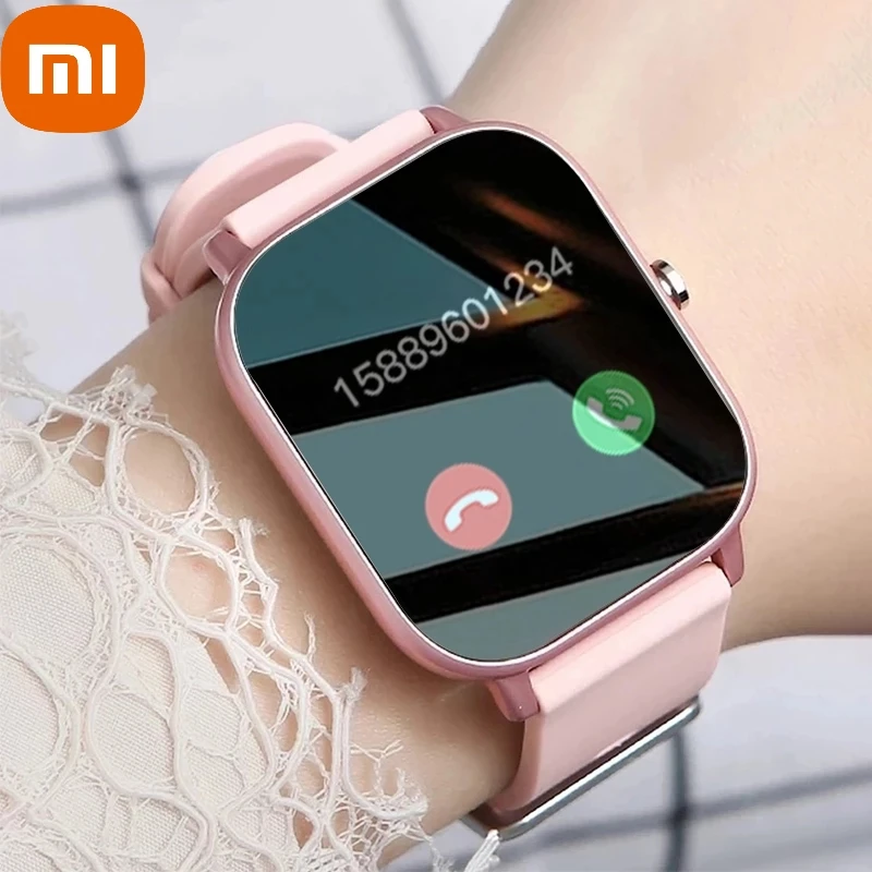 

Смарт-часы XIAOMI женские с Bluetooth, сенсорным экраном 1,69 дюйма