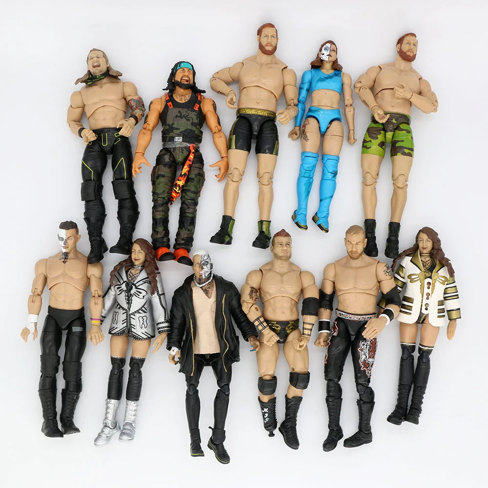 

17CM Wrestler Character Model Wrestler Action Figure Figure Model Ornament for Boys and Girls Gifts