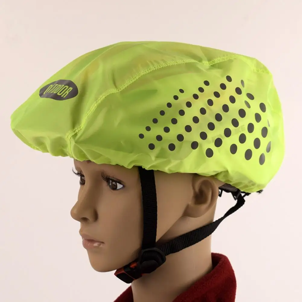 

Fashion Compact Rainproof Wear-resistant Cycling Helmet Cover for Outdoor Cycling Helmet Cover Helmet Rain Cover